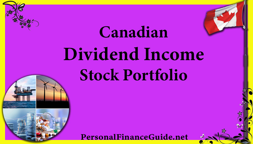 canadian dividend income stock portfolio